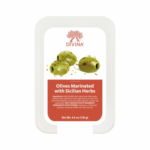Divina Pitted Sicilian Olive Herb Kit 5lb 2ct