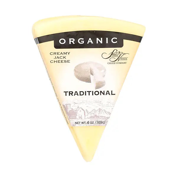 Sierra Nevada Organic Jack Wedge Cheese  6 oz