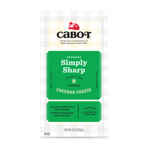 Cabot Sharp White Bar cheese 8 oz