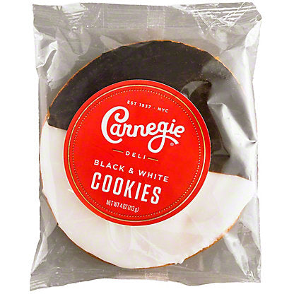 Carnegie Deli Black & White Cookies 4 oz