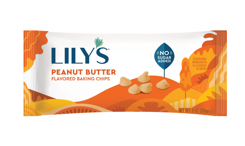 Lilys Peanut Butter Flavored Baking Chips 9 Oz