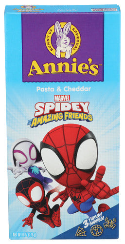 Wholesale Annie s Marvel Spidey and his Amazing Friends Pasta & Cheddar 6oz Bag-12.0ct Case Bulk