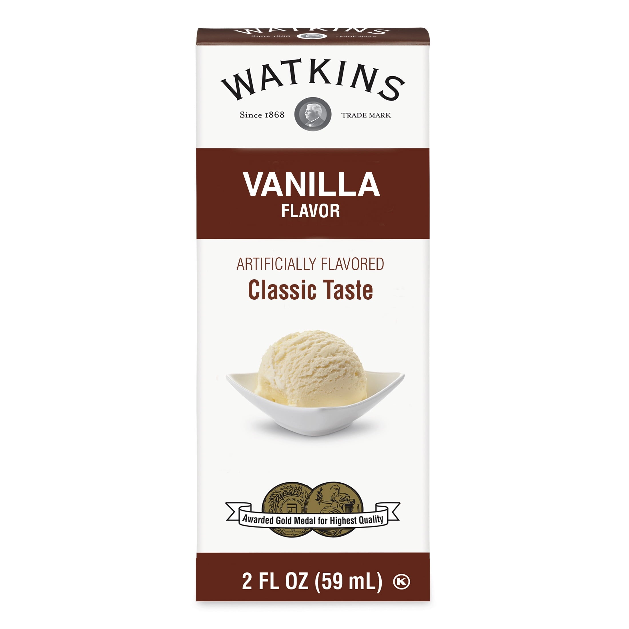 Watkins Double Strength Vanilla Extract 2 Oz