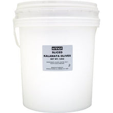 Krinos Sliced Kalamata Olives 12Kg Pail