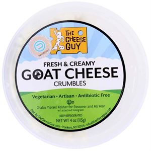 Wholesale The Cheese Guy Crumbled Goat Cheese 4 oz-12ct Case Bulk