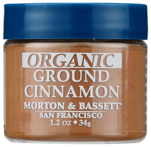 Wholesale M&B Organic Ground Cinnamon - 1.2 Oz- Bulk
