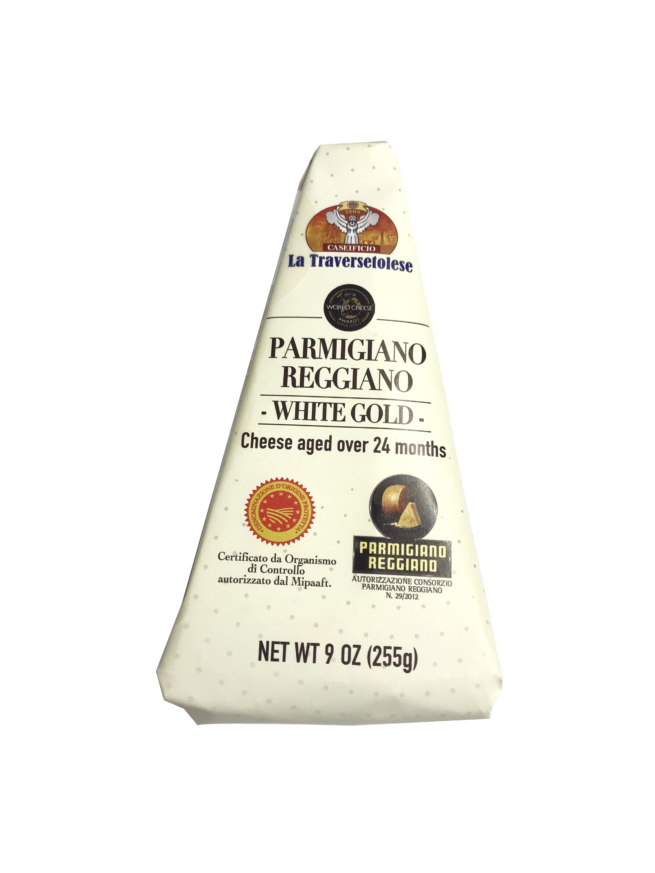 Wholesale Ambrosi White Gold Parmigiano Reggiano Precut Cheese 9 Oz-12ct Case Bulk