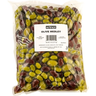 Wholesale Krinos Olive Medley 5Lb Bag- Bulk