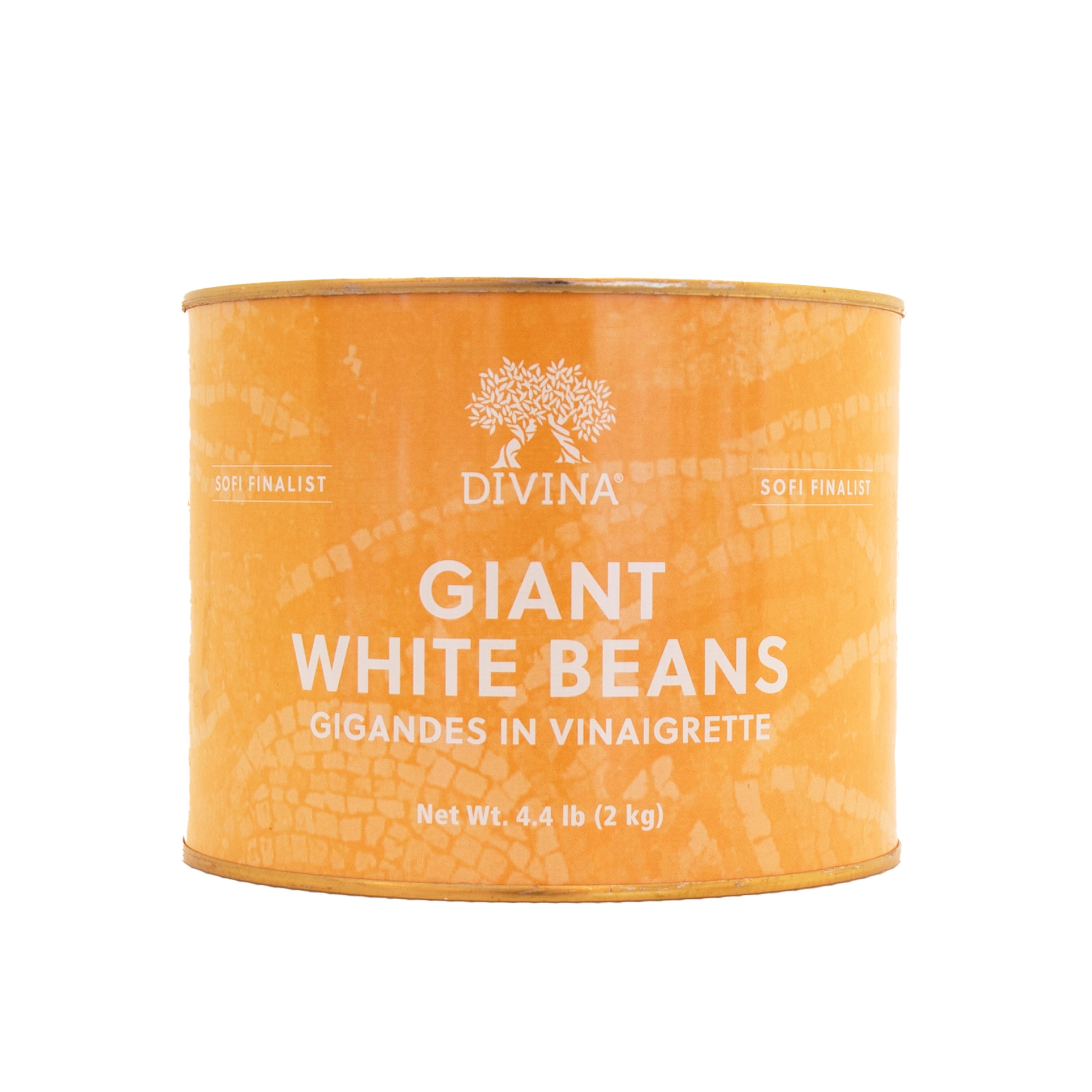 Divina Giant White Beans with Vinegar 4.4lb