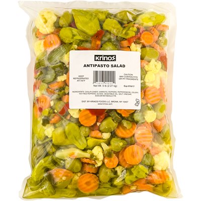 Wholesale Krinos Antipasto Salad 5Lb Bag- Bulk