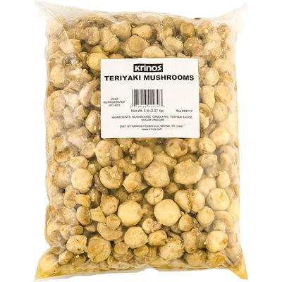 Wholesale Krinos Teriyaki Mushrooms 5Lb Bag-2 Ct Case Bulk