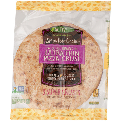 Wholesale Activfit Ultra Thin Pizza Crust Sprouted Grain 14.25 oz Bag-10 ct Case Bulk