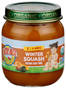 Wholesale Earth's Best Organic Baby Food Winter Squash 4 Oz- Bulk