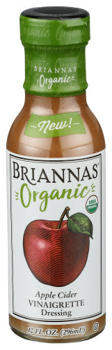 Brianna's Dressing Organic Apple Cider Vinaigrette 10oz 6ct