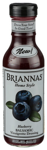 Briannas Dressing Balsalmic Vinegar 12oz 6ct