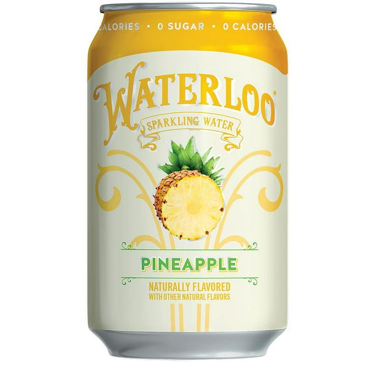 Waterloo Sparkling Water Pineapple 12 Fl Oz Can