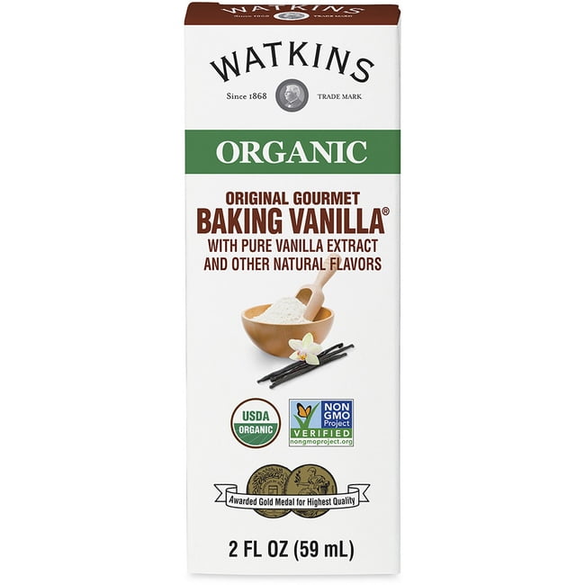 Watkins Original Gourmet Organic Vanilla Extract 2 Fl Oz