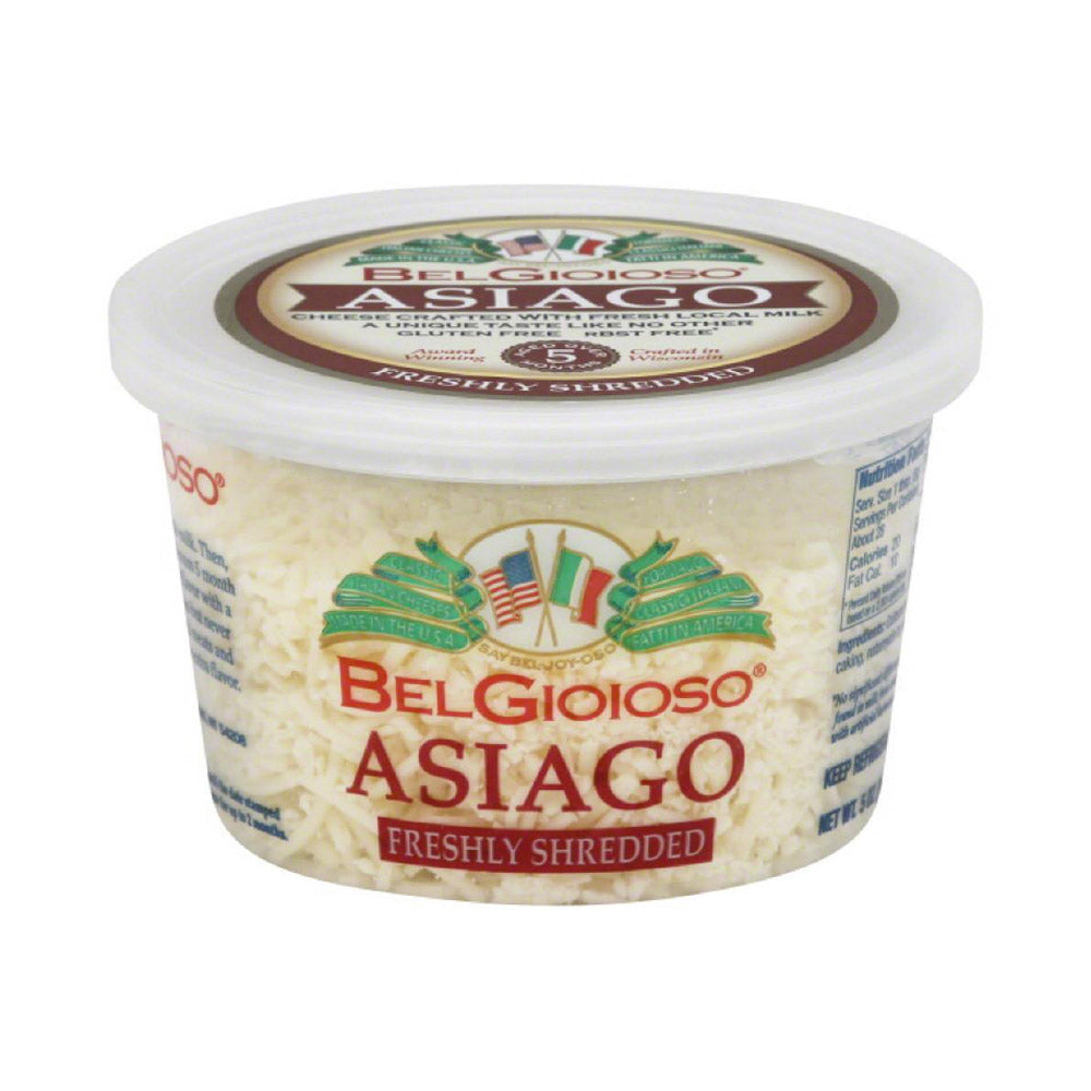 Wholesale BelGioioso Asiago Shredded 5 oz-12ct Case Bulk