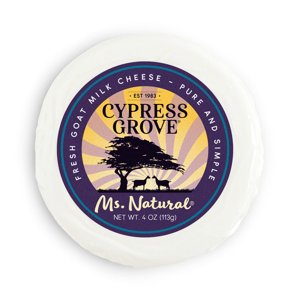 Wholesale Ms. Natural Chevre Cheese 4 OZ-12 Ct Case Bulk