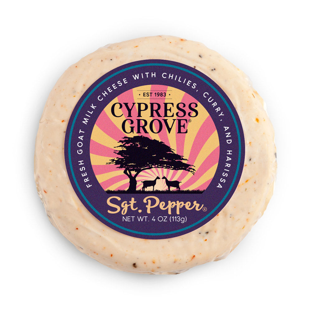 Wholesale Sgt. Pepper Chevre Cheese 4 OZ- Bulk