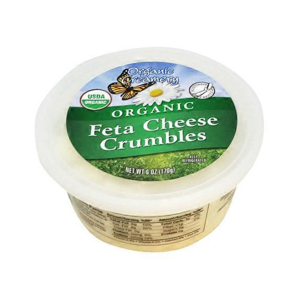 Organic Creamery Organic Feta Crumbles 6oz 12ct