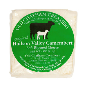 Wholesale Old Chatham Sheepherding Camembert 4 Oz Square Cheese-3 Pack Bulk