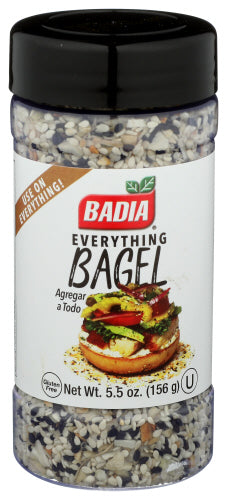Badia Everything Bagel Mix Seasoning 5.5 Oz Shaker