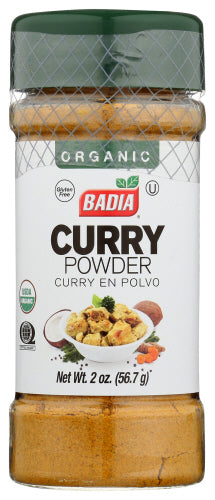 Badia Organic Curry Powder 2 Oz Shaker