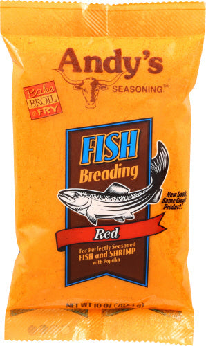 Wholesale Andy's Fish Breading Red 10 oz Bag- Bulk