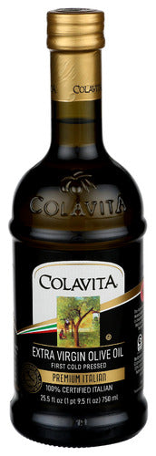 Colavita Olive Oil Extra Virgin Premium Italian Timeless 25.5oz 6ct