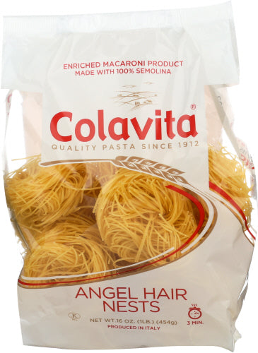 Colavita Capellini Nestangel Hair Pasta 16oz 12ct