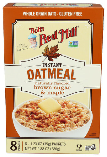 Bob's Red Mill Brown Sugar & Maple Oatmeal Packets 9.88oz 4ct
