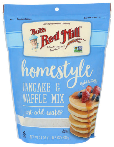 Bob's Red Mill Dried Mixes Homestyle Pancake & Waffle Mix 24oz 4ct