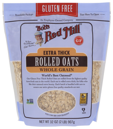 Bob's Red Mill Gluten Free Thick Rolled Oats 32oz 4ct