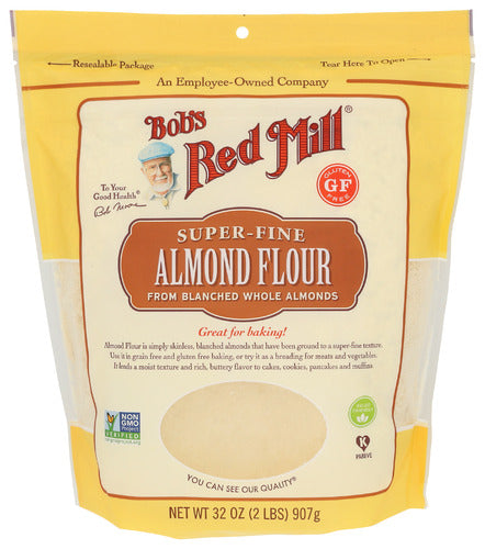 Bob's Red Mill Flour Almond Blanched 32oz 4ct