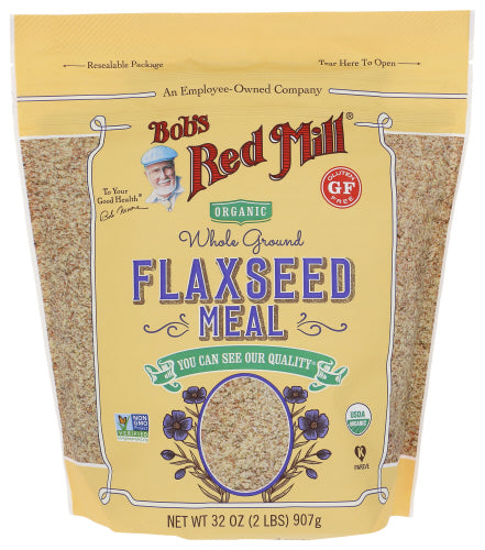 Bob's Red Mill Gluten Free Organic Flaxseed Meal 32oz 4ct