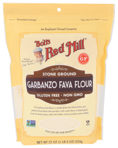 Bob's Red Mill Gluten Free Garbanzo & Fava Bean Flour 22oz 4ct