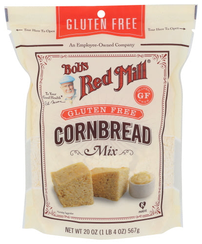 Bob's Red Mill Gluten Free Cornbread Mix 20oz 4ct