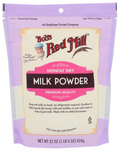 Bob s Red Mill Milk Powder Nonfat Dry 22oz 4ct