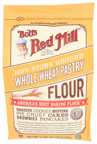 Bob's Red Mill Whole Wheat Pastry Flour 5lb 4ct
