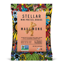 Wholesale Stellar Pretzel Braids Maui Monk Original Snack 5 OZ- Bulk