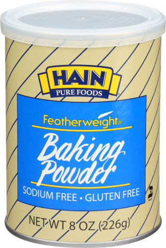 Hain Pure Foods Baking Powder 8 oz Can