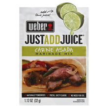 Wholesale Weber Carne Asada "Just Add Juice" Seasoning 1.12 oz Bag- Bulk