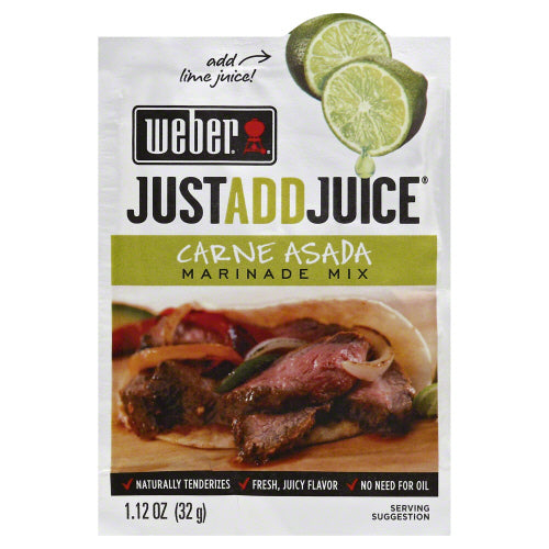 Wholesale Weber Carne Asada "Just Add Juice" Seasoning 1.12 oz Bag- Bulk