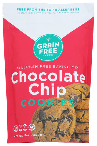 Grain Free Baker Chocolate Chip Cookie Mix 13oz Packet