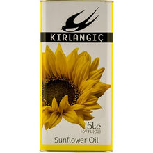 Wholesale Kirlangic Sunflower Oil 5L Tin- Bulk