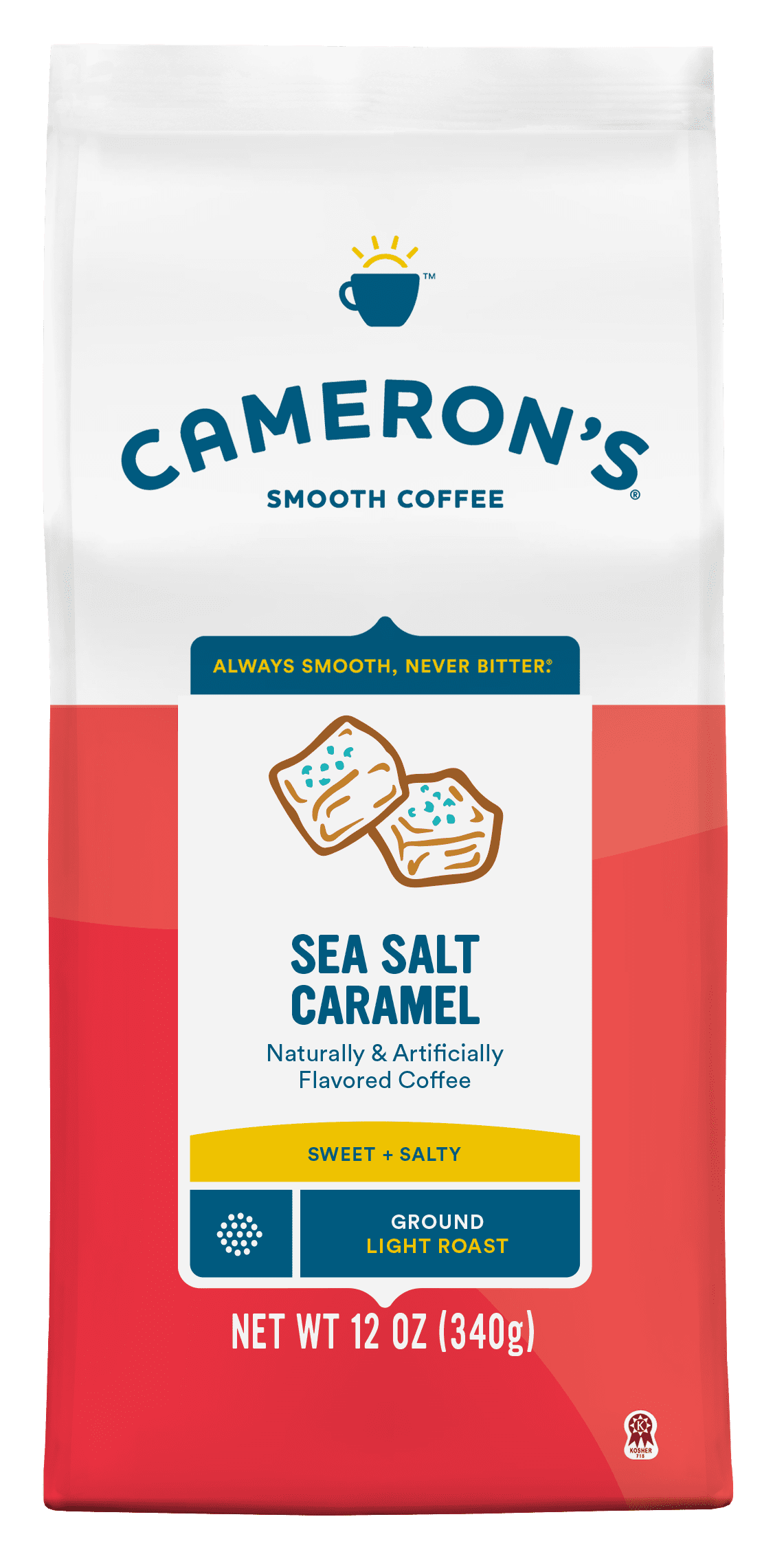 Cameron's Coffee Roasted Ground Flavored 12 oz Bag