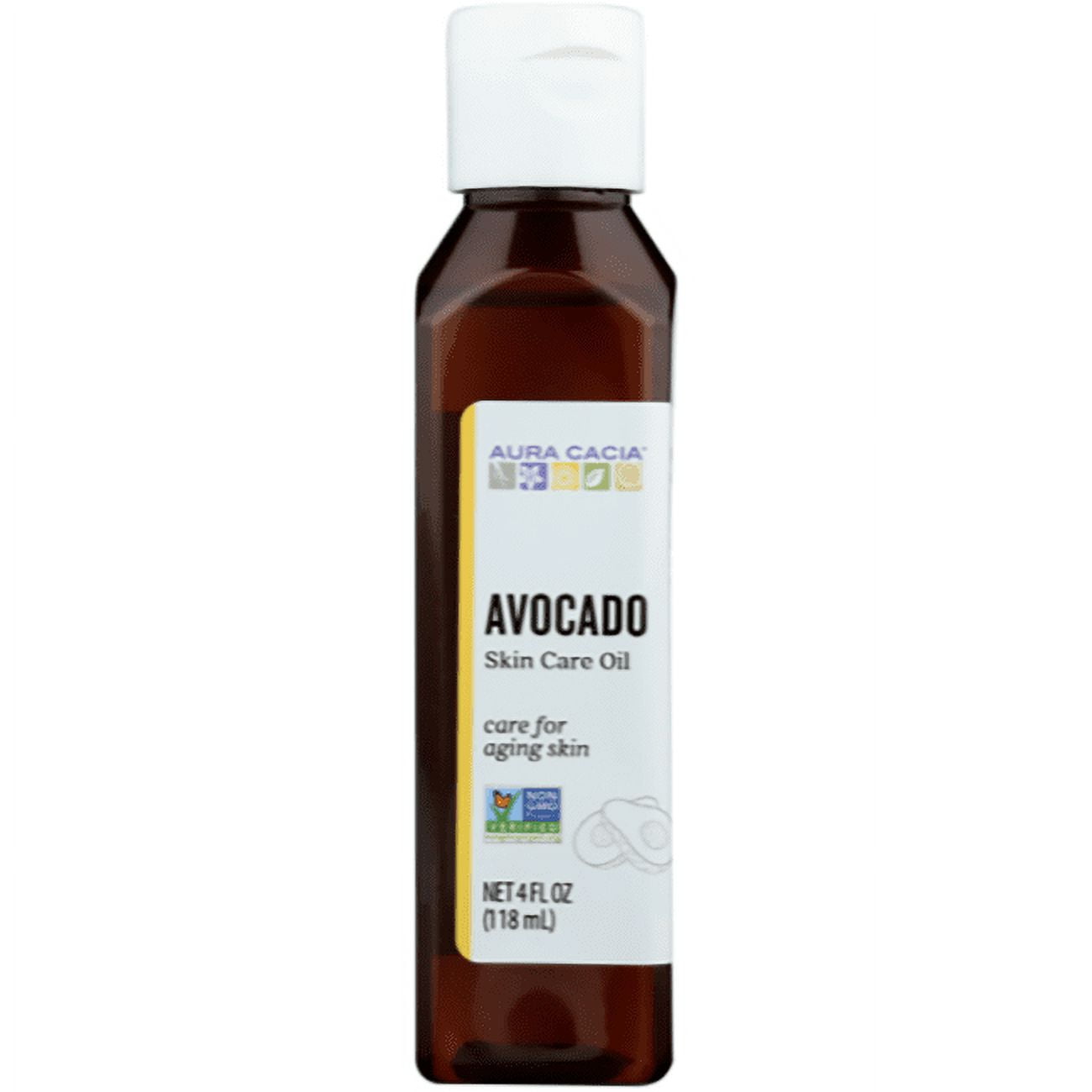 Aura Cacia Skin Care Oil Comforting Avocado For Massage 4 oz Bottle