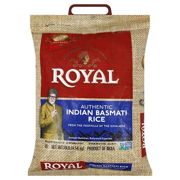 Wholesale Royal Basmati Rice 10lb-1 Ct Case Bulk