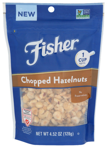 Fisher Chopped Hazelnut 4.52oz Packet